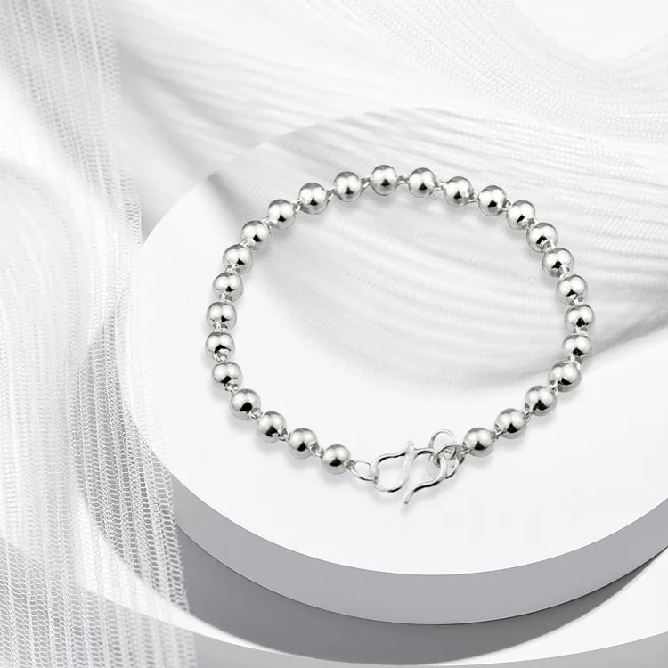 RboySe S990 Sterling Silver Bracelets Unisex-1