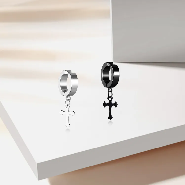 RboySe Alloy Clip On Earrings Unisex-7