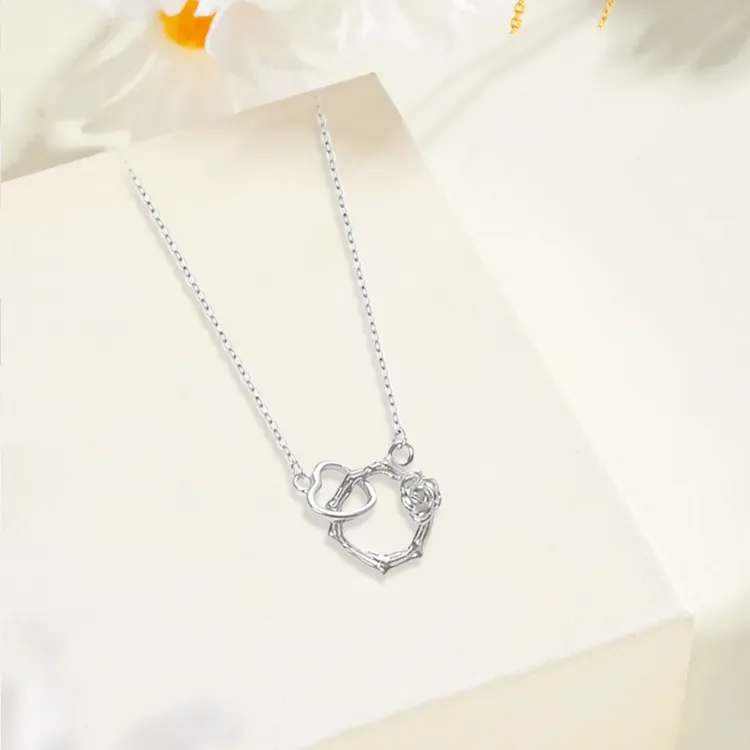 RboySe 999 Fine Silver Necklaces Women's-2