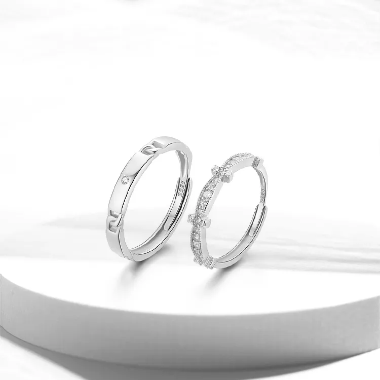 RboySe 925 Sterling Silver Rings Unisex-3