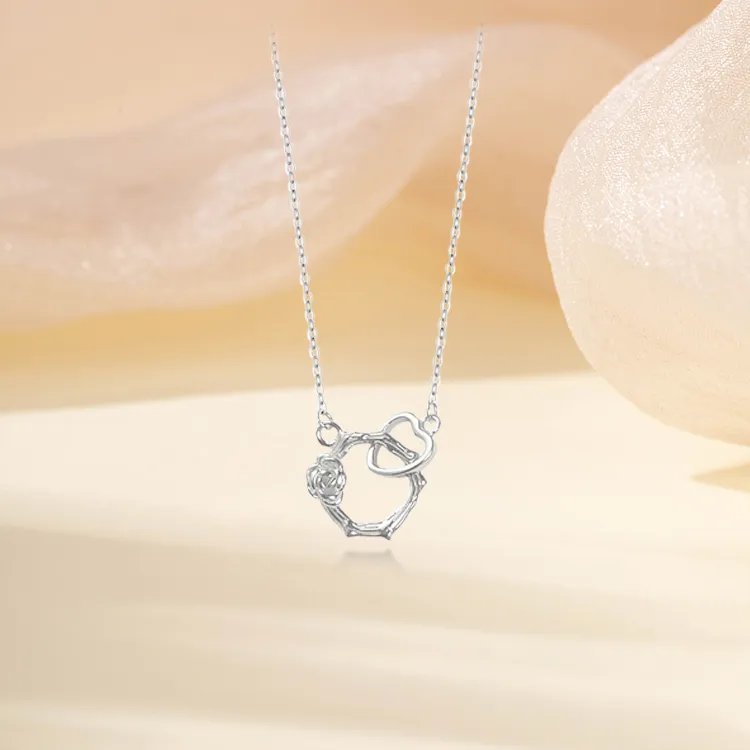 RboySe 999 Fine Silver Necklaces Women's-1