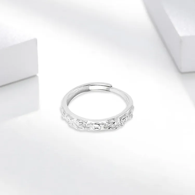 RboySe S925 Silver Rings Unisex-2
