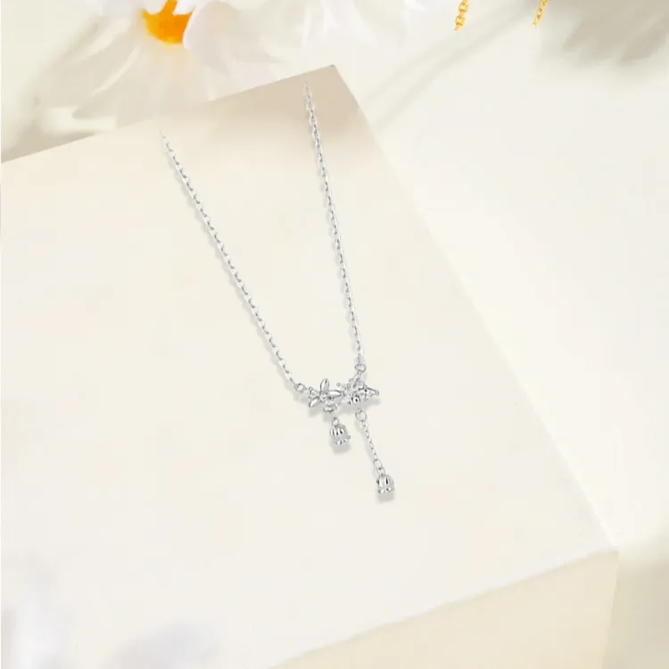 RboySe 999 Fine Silver Necklaces Women's-4