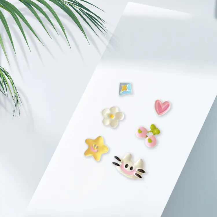 RboySe Alloy Stud Earrings Women's-3