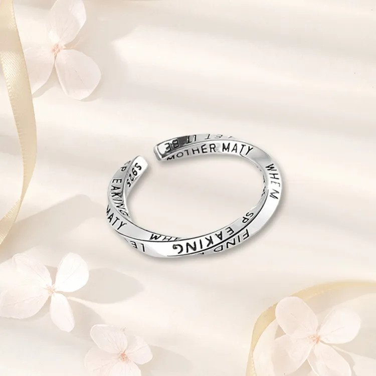 RboySe S925 Silver Rings Unisex-4