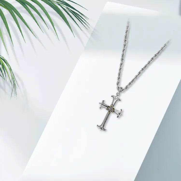 RboySe Titanium Steel Necklaces Unisex-1