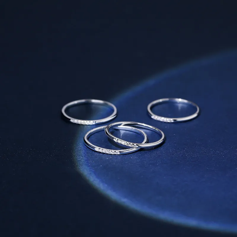 RboySe 925 Sterling Silver Rings Unisex-2
