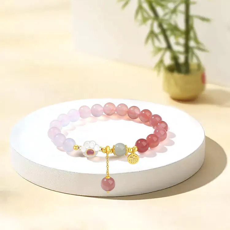 RboySe Colored Glaze Bracelets Women's-1