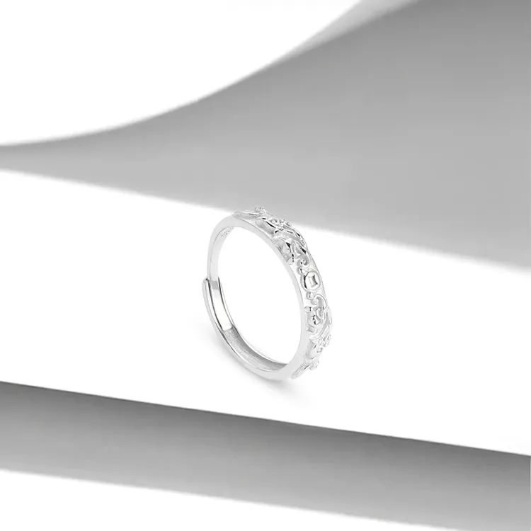RboySe S925 Silver Rings Unisex-1