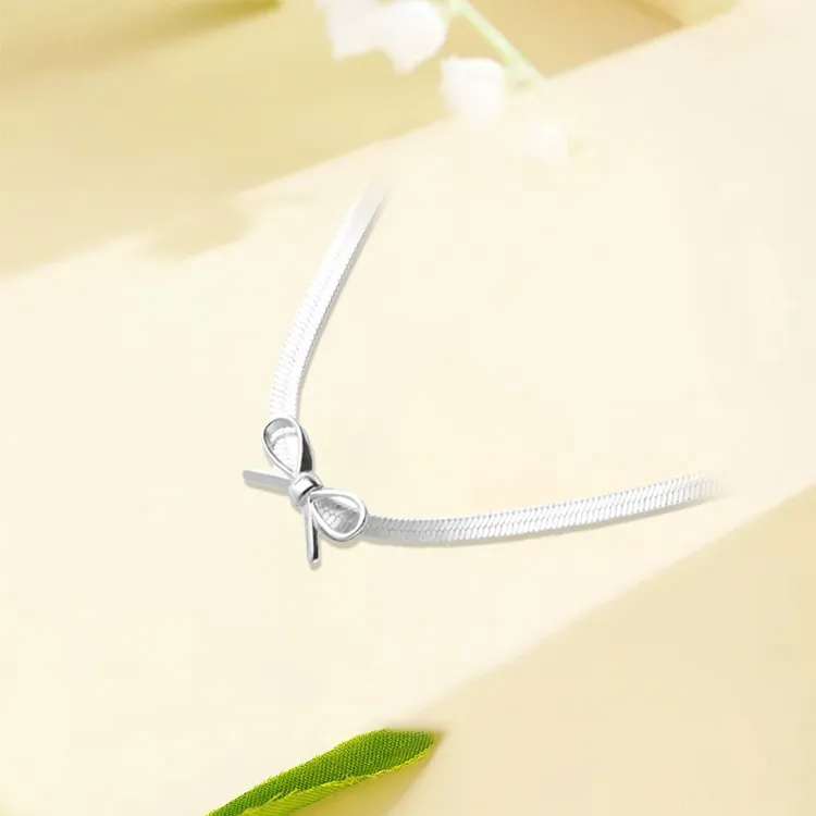 RboySe Titanium Steel Necklaces Women's-5