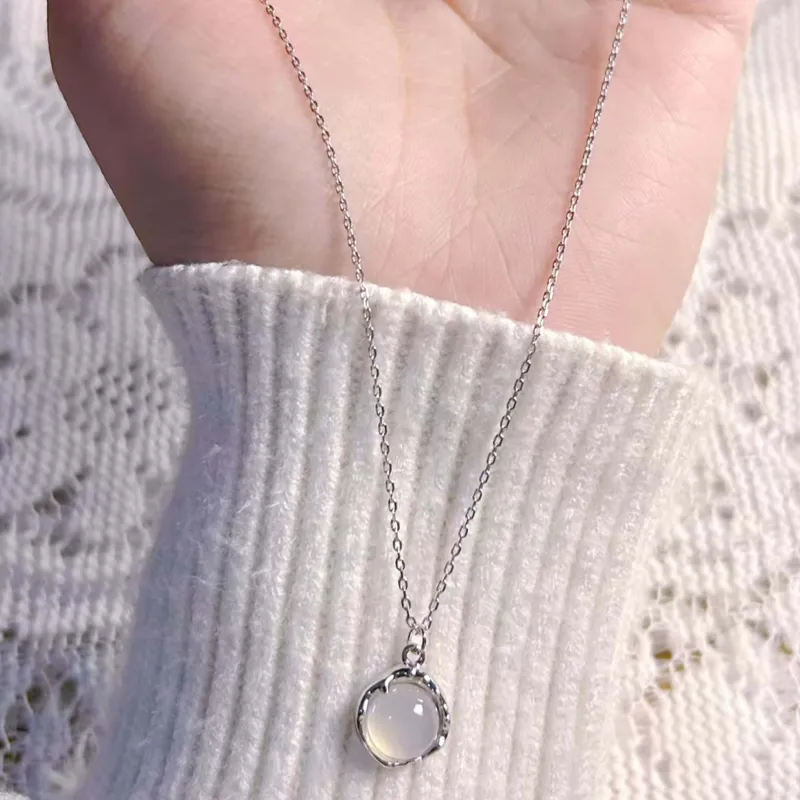 Hua Xi Fu Jewelry Chalcedony Necklaces Women's-3