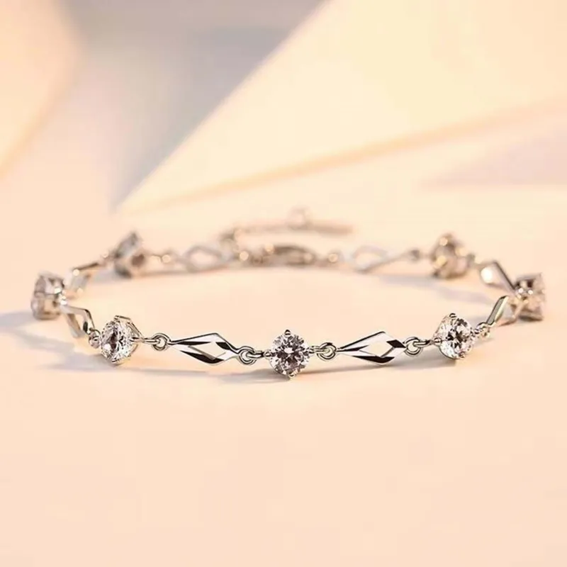 Hua Xi Fu Jewelry S925 Silver Bracelets Women's-1