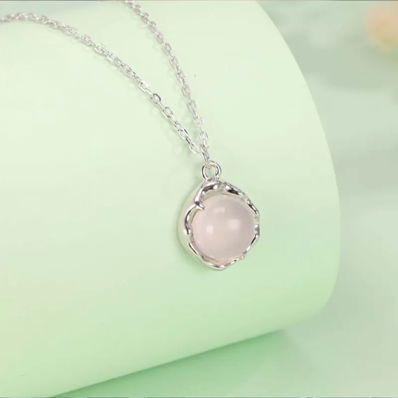 Hua Xi Fu Jewelry Chalcedony Necklaces Women's-1