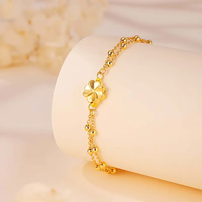 Hua Xi Fu jewelry Gold Bracelet Women's-2