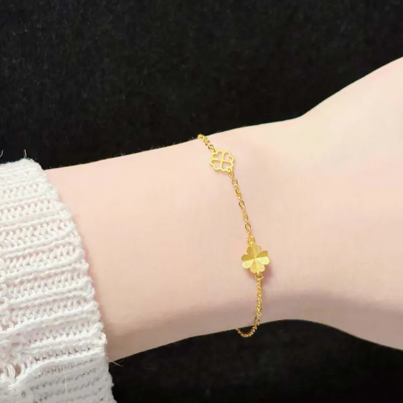 Hua Xi Fu jewelry Gold Bracelet Women's-6