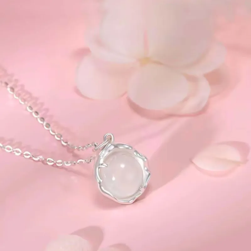 Hua Xi Fu Jewelry Chalcedony Necklaces Women's-2