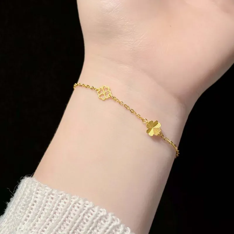 Hua Xi Fu jewelry Gold Bracelet Women's-7