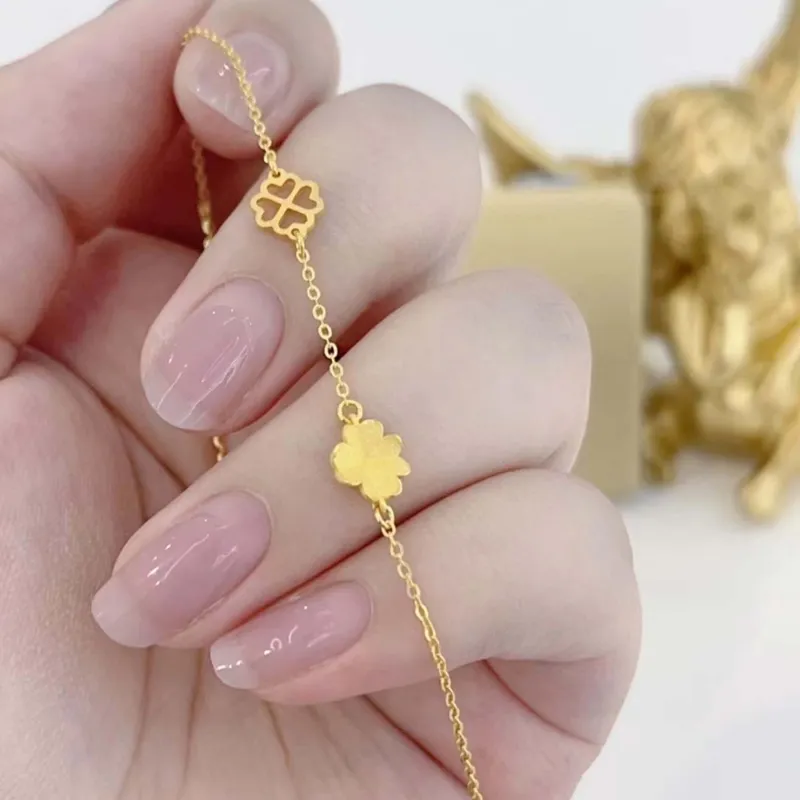 Hua Xi Fu jewelry Gold Bracelet Women's-2