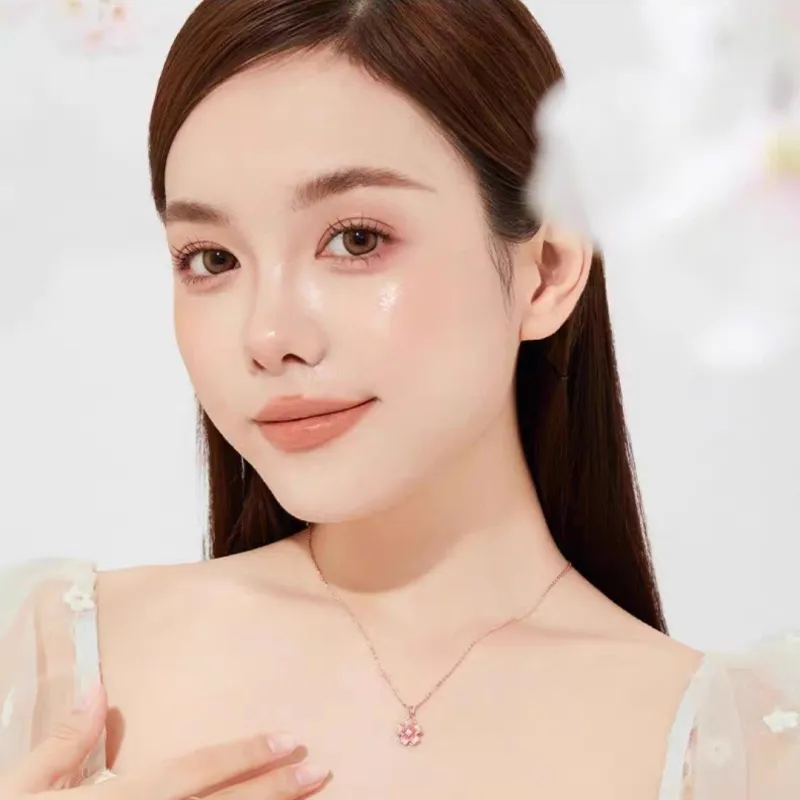 Hua Xi Fu Jewelry 999 Fine Silver Necklaces Women's-5