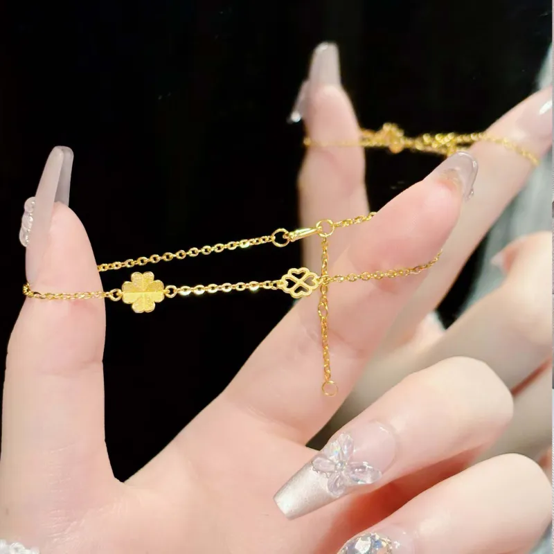 Hua Xi Fu jewelry Gold Bracelet Women's-1