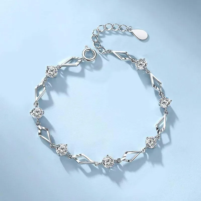 Hua Xi Fu Jewelry S925 Silver Bracelets Women's-2