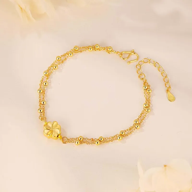Hua Xi Fu jewelry Gold Bracelet Women's-1