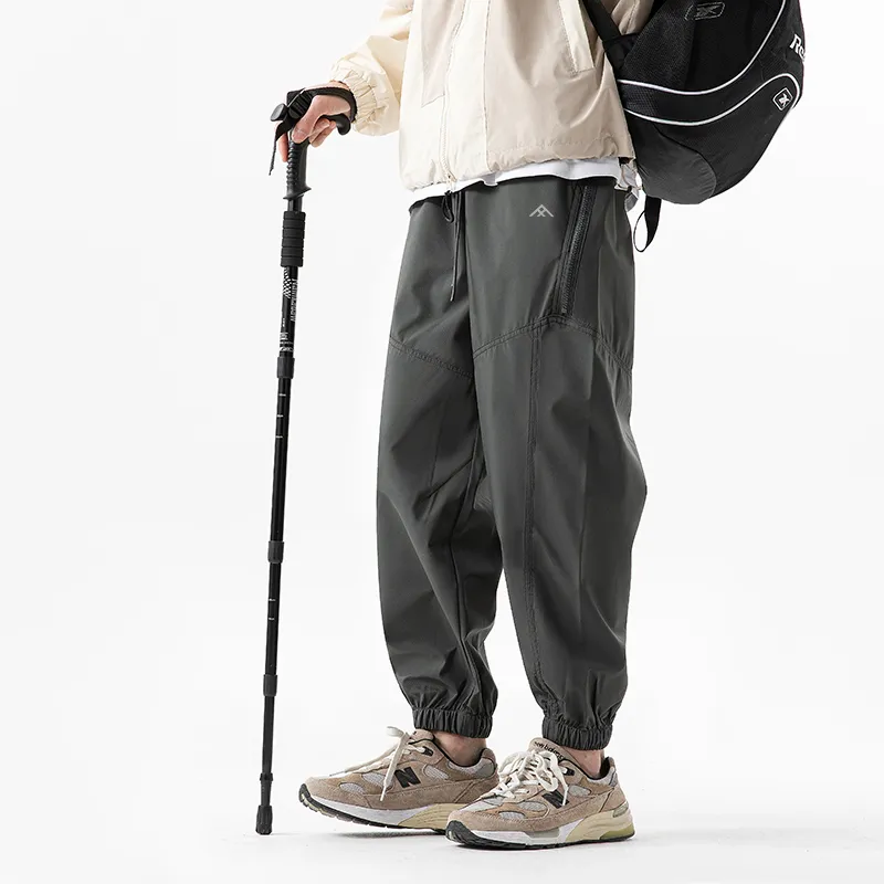 Polar Fire Casual Pants Unisex God Gray-6