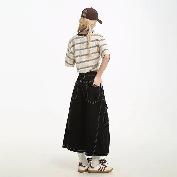 FWTW Denim Shorts Women's Black-4