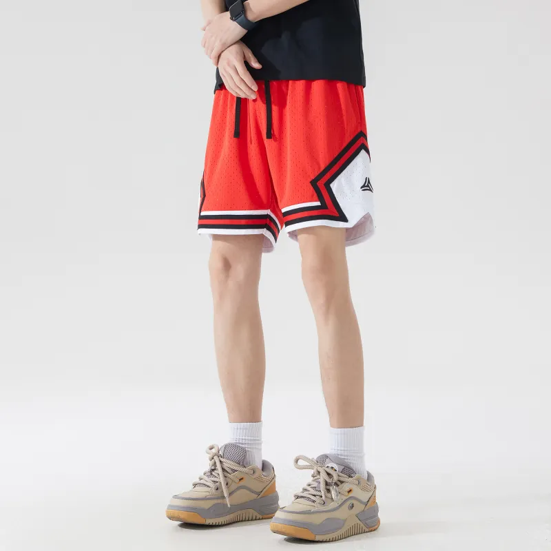 JIANWANG Basketball Shorts Unisex-17