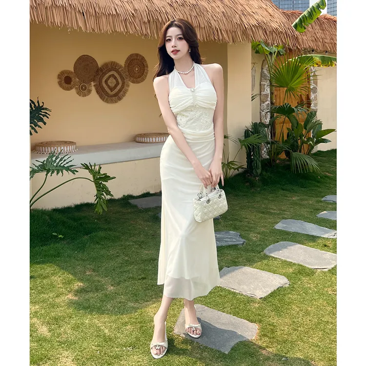 SNZX Slip Dresses Women's-3