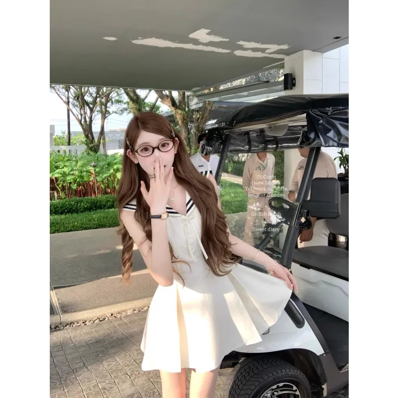 SNZX Sleeveless Dresses Women's-5