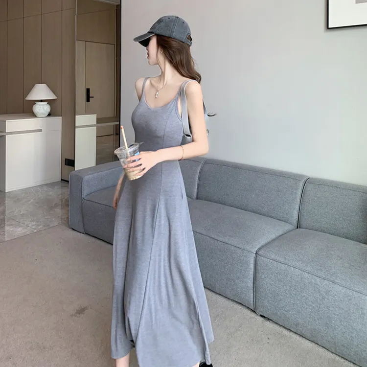 SNZX Slip Dresses Women's-3