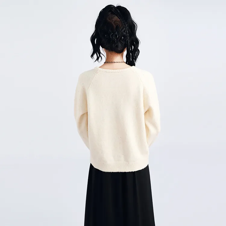 SNZX Knitwear Women's Beige Apricot-2