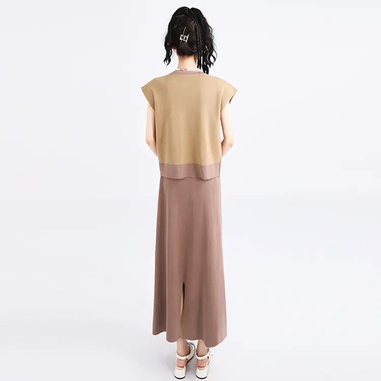SNZX Two Piece Skirt Sets Women's-5