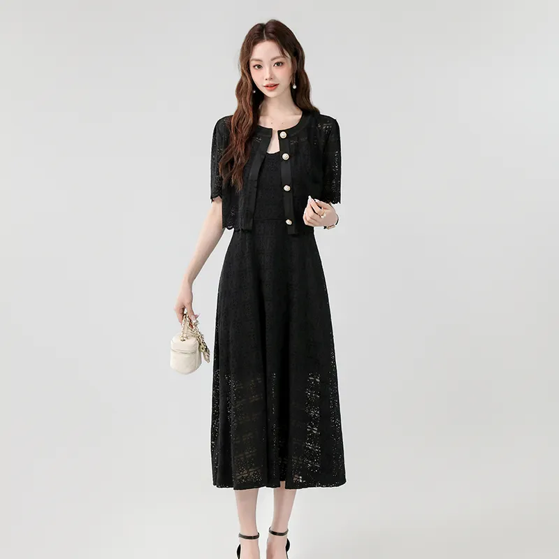 SNZX Two Piece Skirt Sets Women's-1