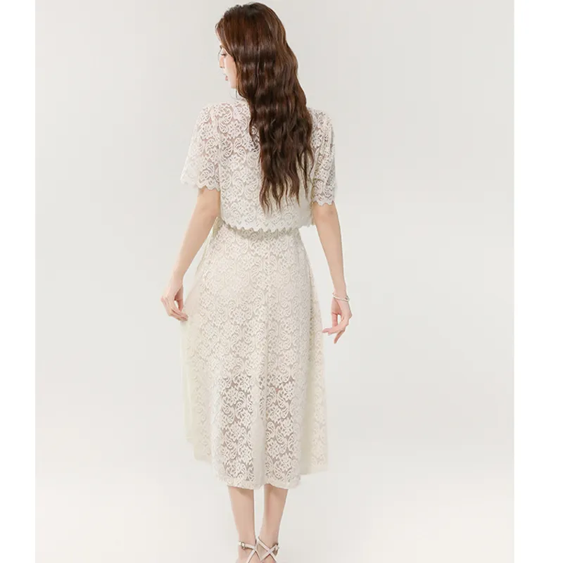 SNZX Two Piece Skirt Sets Women's-2