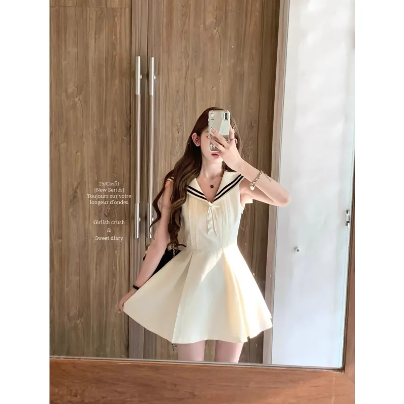 SNZX Sleeveless Dresses Women's-4