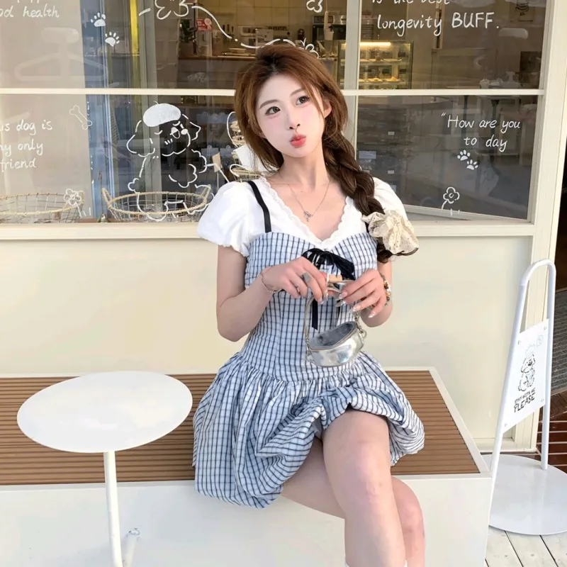 SNZX Short Sleeved Dress Women's-5