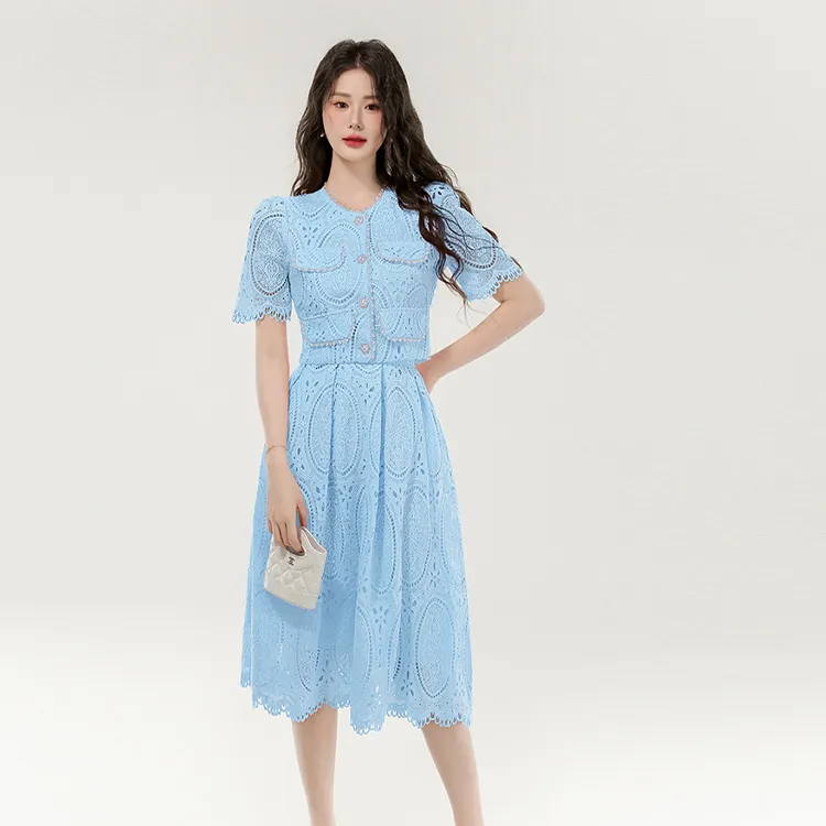 SNZX Two Piece Skirt Sets Women's-6