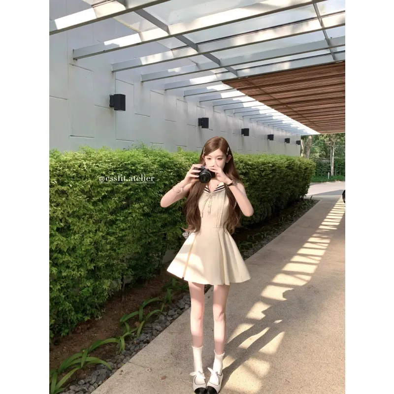 SNZX Sleeveless Dresses Women's-1