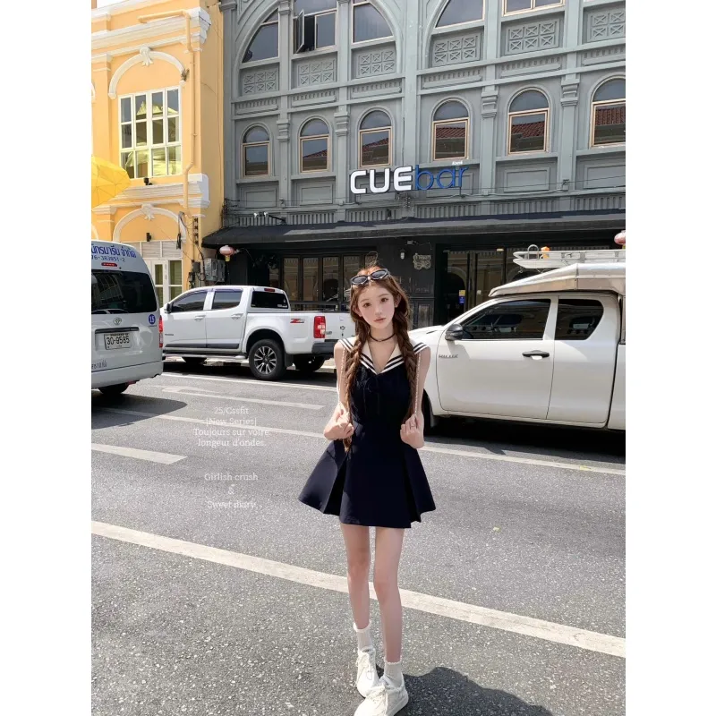 SNZX Sleeveless Dresses Women's-11