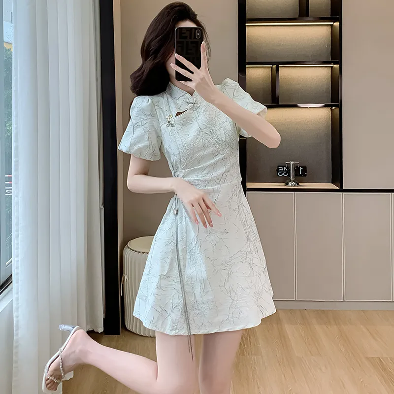 SNZX Short Sleeved Dress Women's-2