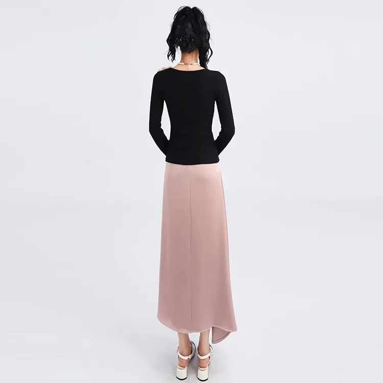 SNZX Two Piece Skirt Sets Women's-2