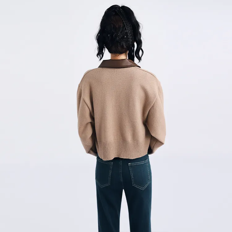 SNZX Knitwear Women's Beige-2