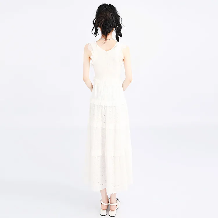 SNZX Tank Tops Women's White-2