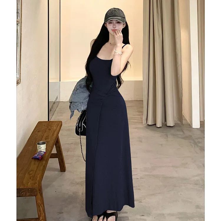 SNZX Slip Dresses Women's-4