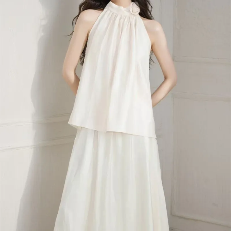 SNZX Two Piece Skirt Sets Women's-2
