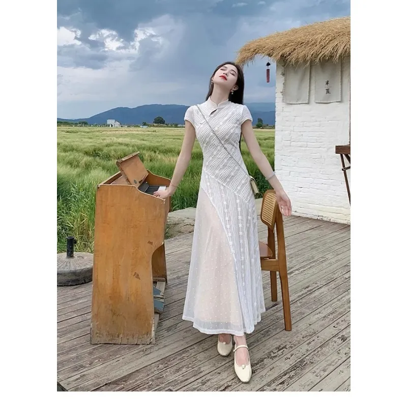 SNZX Short Sleeved Dress Women's-10