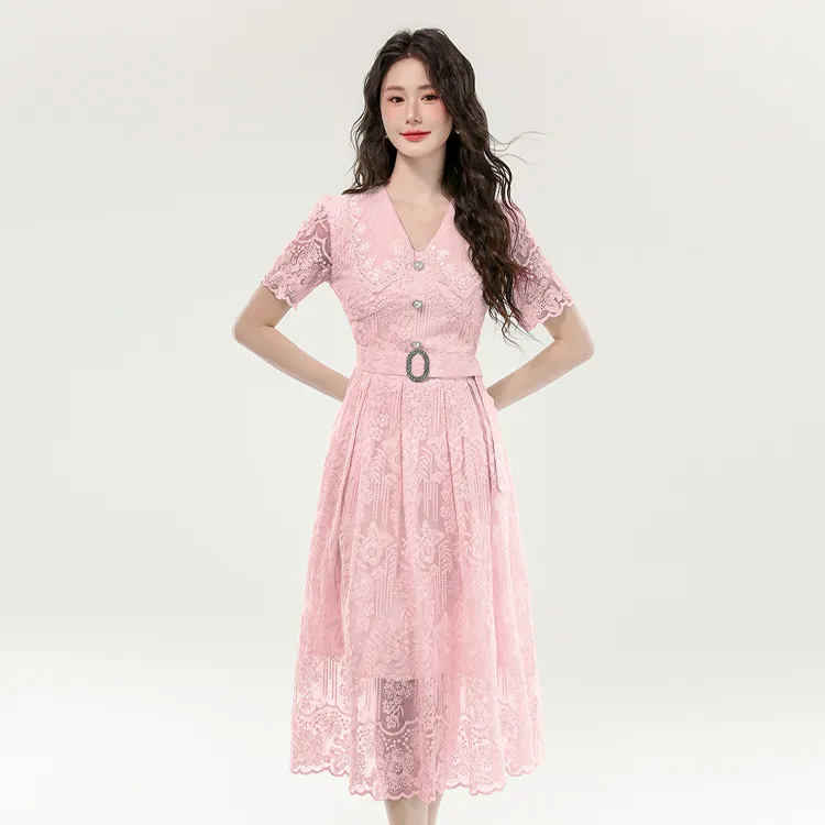 SNZX Short Sleeved Dress Women's-9