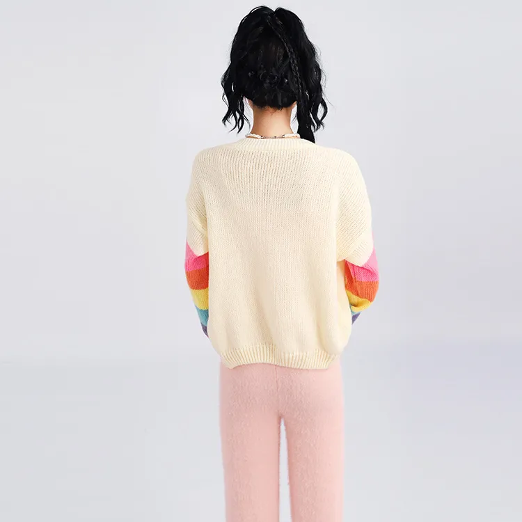 PAZZO Knitwear Women's Apricot-5